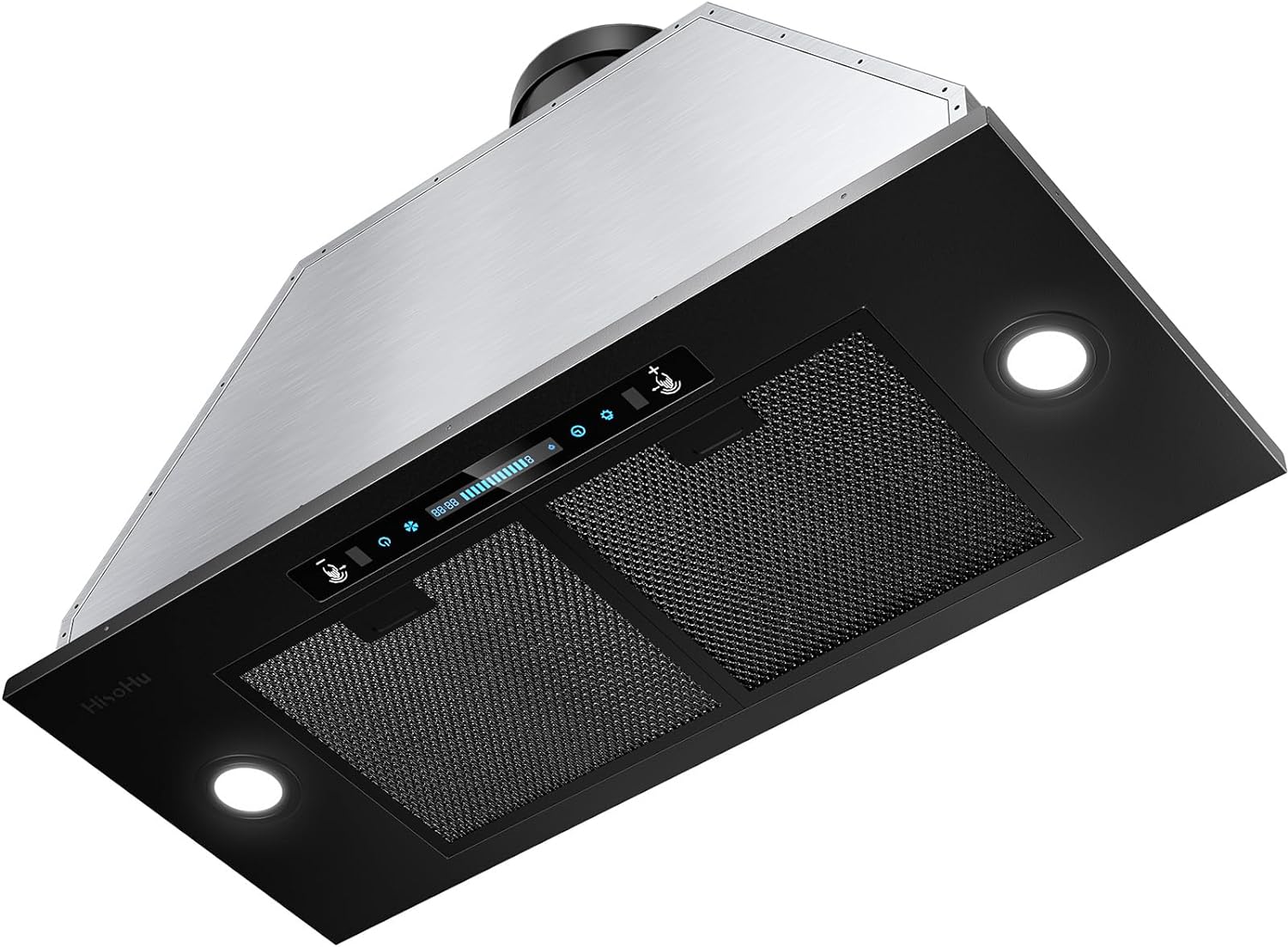 HisoHu B01-30 Black Insert Range Hood