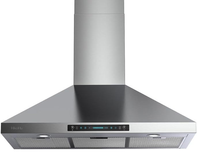 HisoHu PA02-30S Wall Mount Range Hood