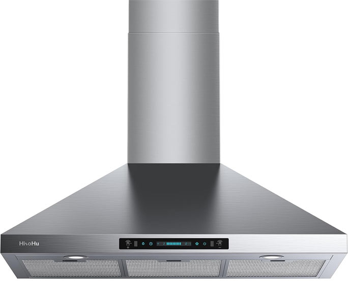 HisoHu PA02-36 Wall Mount Range Hood